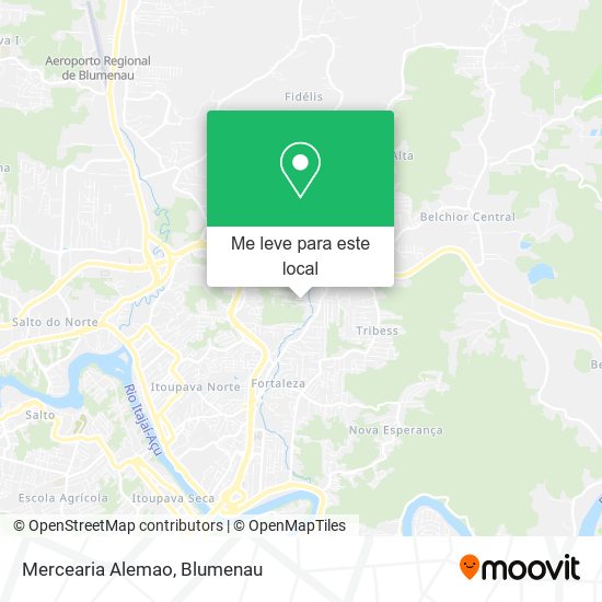 Mercearia Alemao mapa