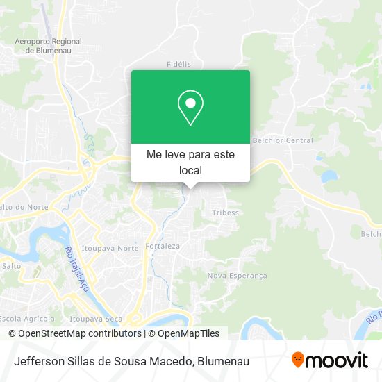 Jefferson Sillas de Sousa Macedo mapa