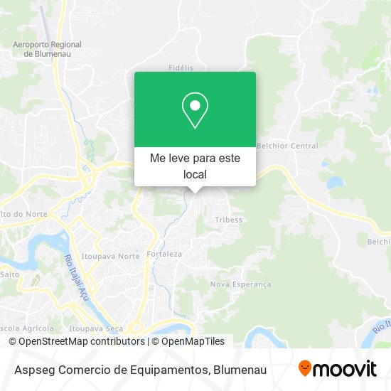 Aspseg Comercio de Equipamentos mapa