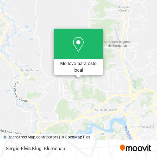 Sergio Elvis Klug mapa