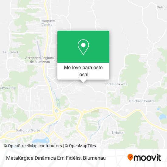Metalúrgica Dinâmica Em Fidélis mapa