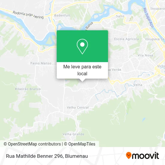 Rua Mathilde Benner 296 mapa