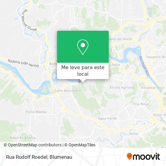 Rua Rudolf Roedel mapa