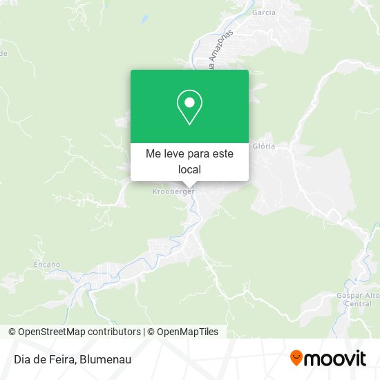 Dia de Feira mapa