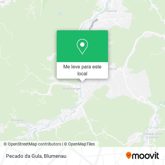 Pecado da Gula mapa