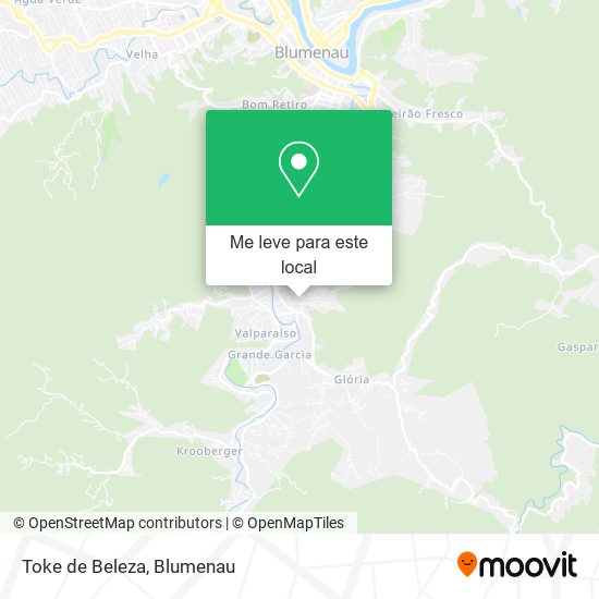 Toke de Beleza mapa