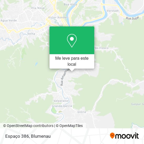 Espaço 386 mapa