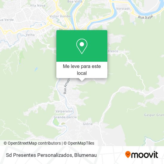 Sd Presentes Personalizados mapa