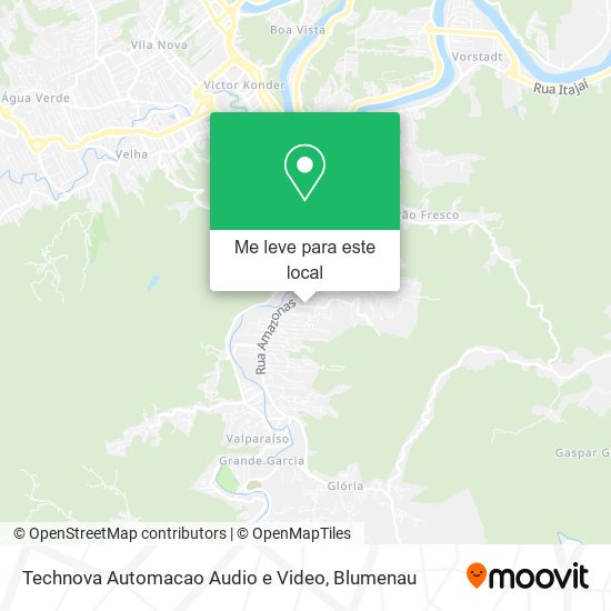 Technova Automacao Audio e Video mapa