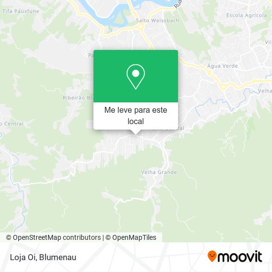 Loja Oi mapa