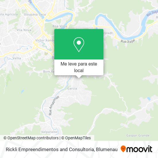 Rickli Empreendimentos and Consultoria mapa