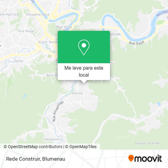 Rede Construir mapa