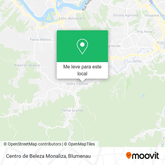 Centro de Beleza Monaliza mapa
