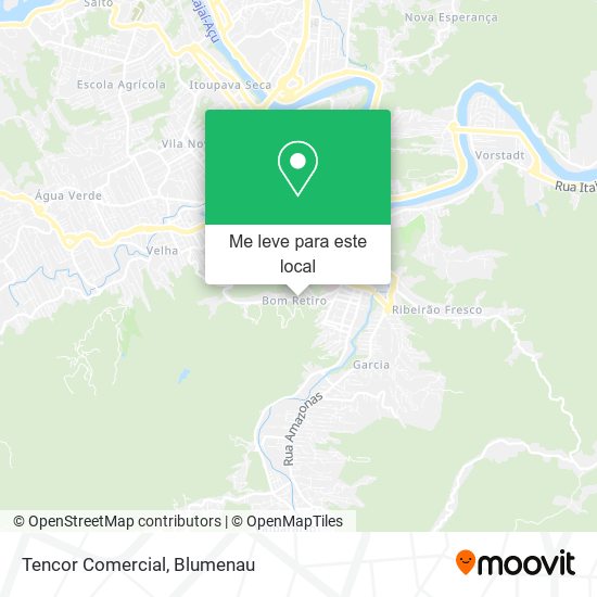 Tencor Comercial mapa