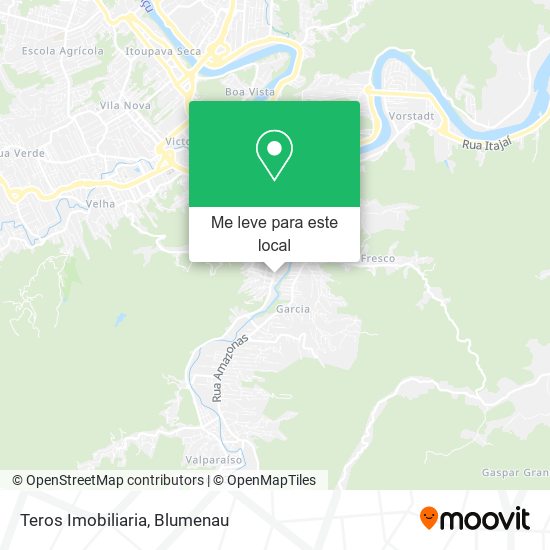 Teros Imobiliaria mapa