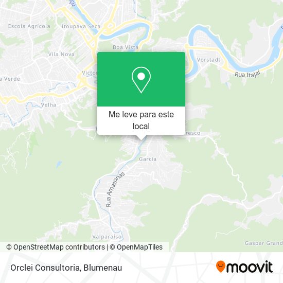 Orclei Consultoria mapa
