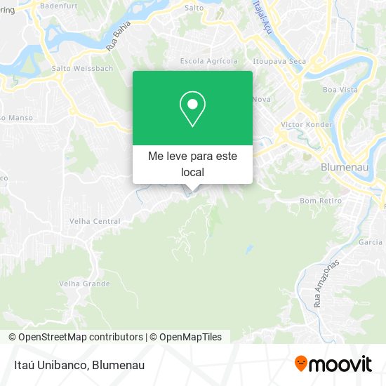 Itaú Unibanco mapa