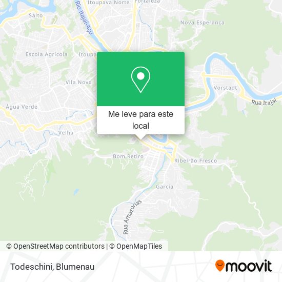 Todeschini mapa