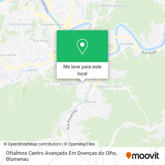 Oftalmos Centro Avançado Em Doenças do Olho mapa