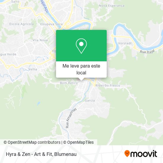 Hyra & Zen - Art & Fit mapa