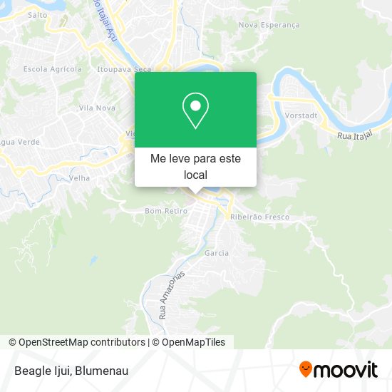 Beagle Ijui mapa