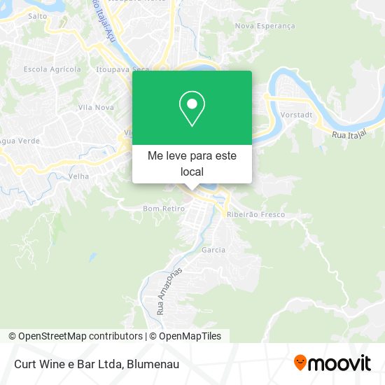 Curt Wine e Bar Ltda mapa