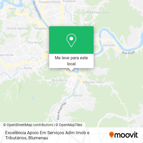 Excelência Apoio Em Serviços Adm Imob e Tributários mapa