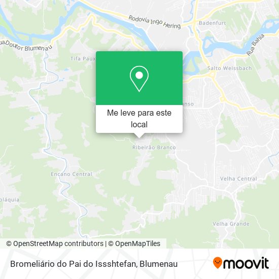 Bromeliário do Pai do Issshtefan mapa