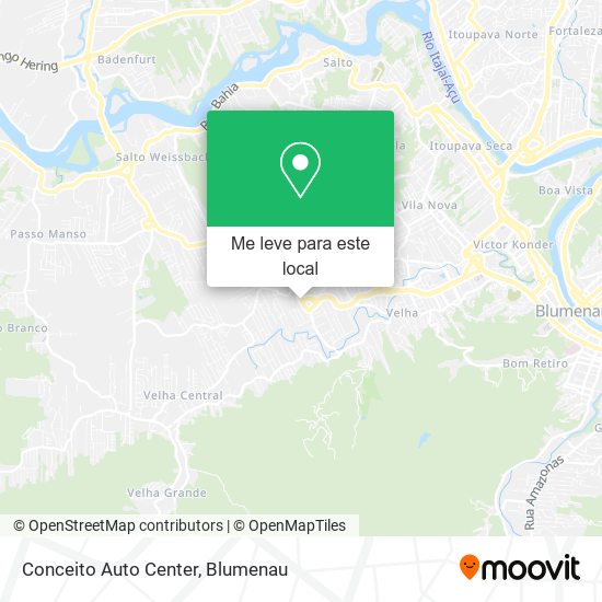 Conceito Auto Center mapa