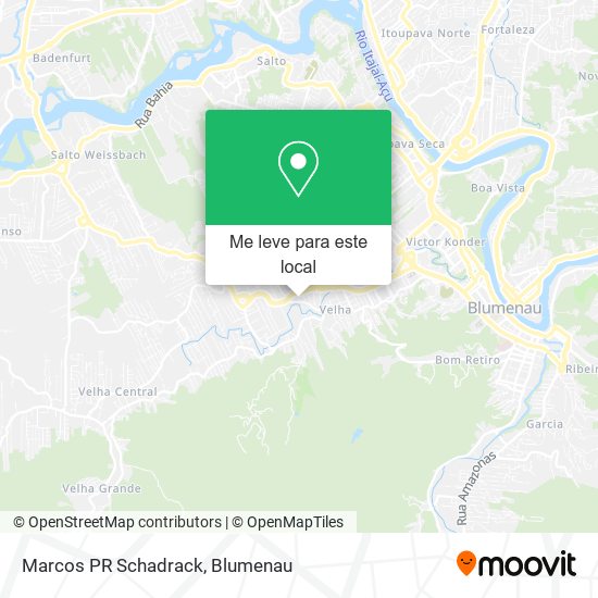 Marcos PR Schadrack mapa