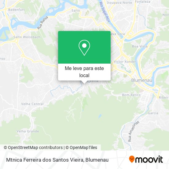 Mtnica Ferreira dos Santos Vieira mapa