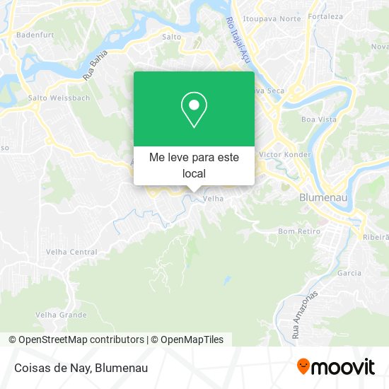 Coisas de Nay mapa