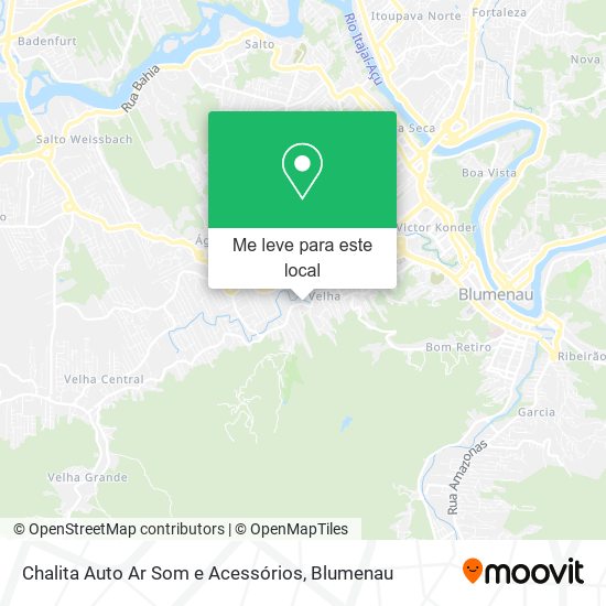 Chalita Auto Ar Som e Acessórios mapa