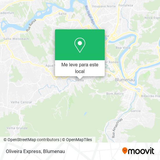 Oliveira Express mapa
