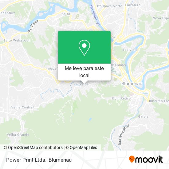 Power Print Ltda. mapa