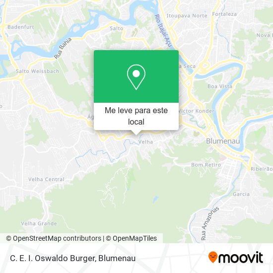 C. E. I. Oswaldo Burger mapa