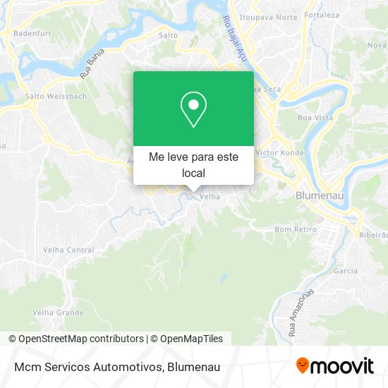 Mcm Servicos Automotivos mapa