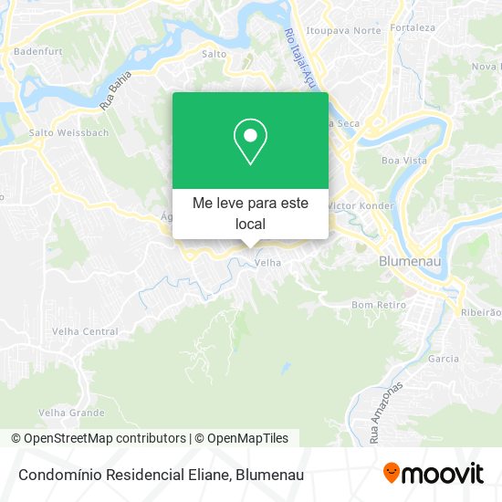 Condomínio Residencial Eliane mapa