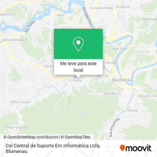 Csi Central de Suporte Em Informática Ltda mapa