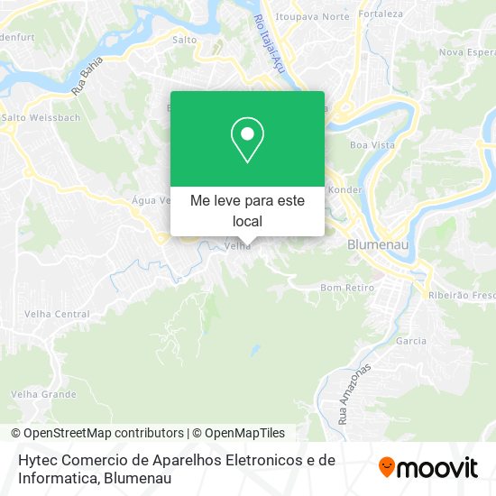 Hytec Comercio de Aparelhos Eletronicos e de Informatica mapa