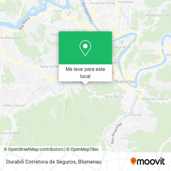 Durabili Corretora de Seguros mapa