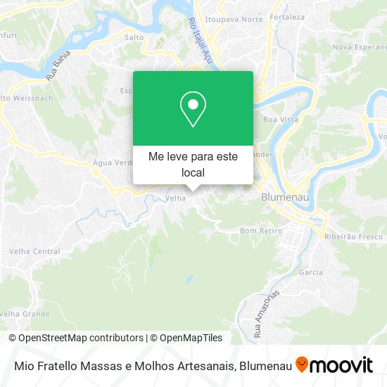 Mio Fratello Massas e Molhos Artesanais mapa