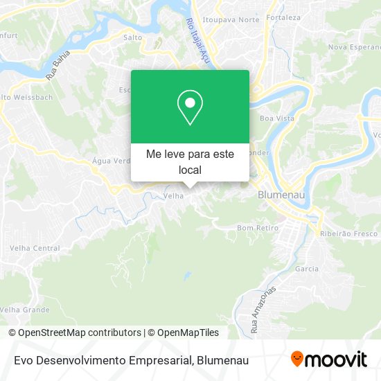 Evo Desenvolvimento Empresarial mapa