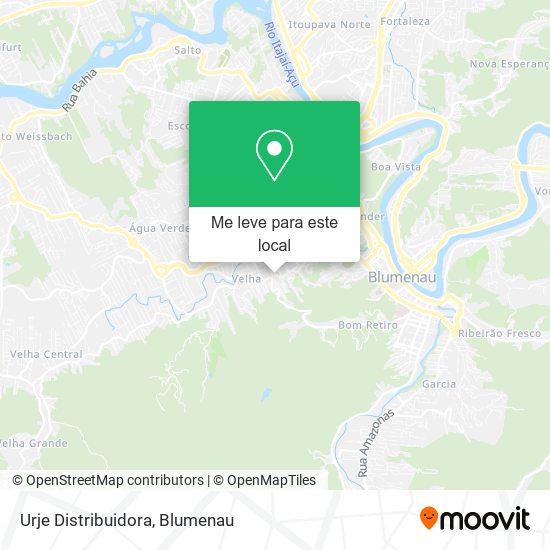 Urje Distribuidora mapa