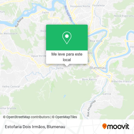 Estofaria Dois Irmãos mapa