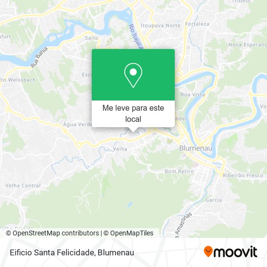 Eificio Santa Felicidade mapa