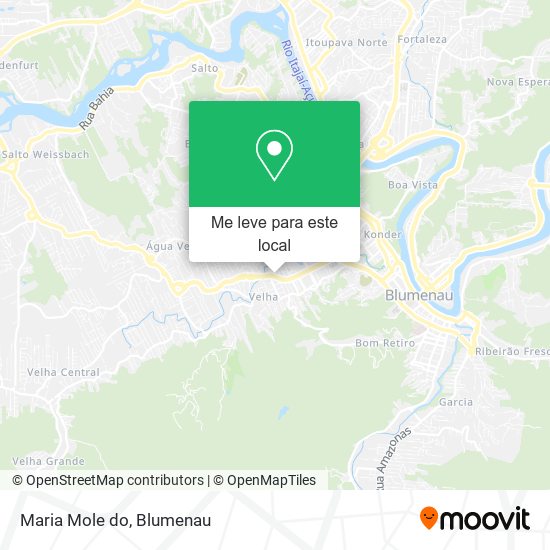 Maria Mole do mapa