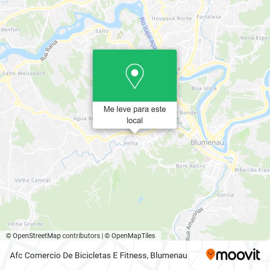 Afc Comercio De Bicicletas E Fitness mapa