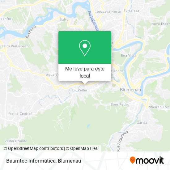 Baumtec Informática mapa