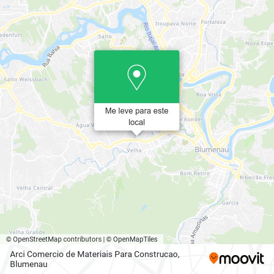 Arci Comercio de Materiais Para Construcao mapa